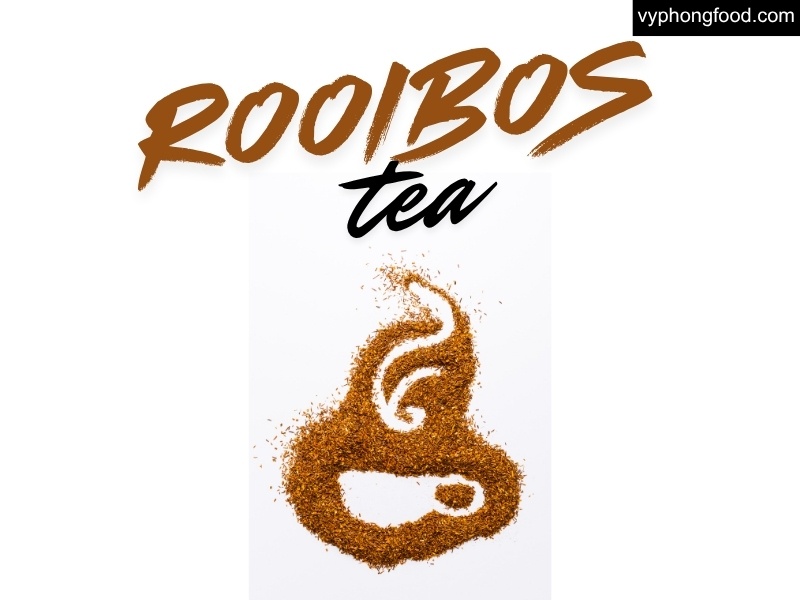 Ảnh minh họa Hồng trà rooibos Nam Phi bản địa vùng Cederberg, không caffeine, ít tannin, đạt PDO EU; phù hợp uống sáng–tối và pha dạng trà thảo mộc túi lọc.