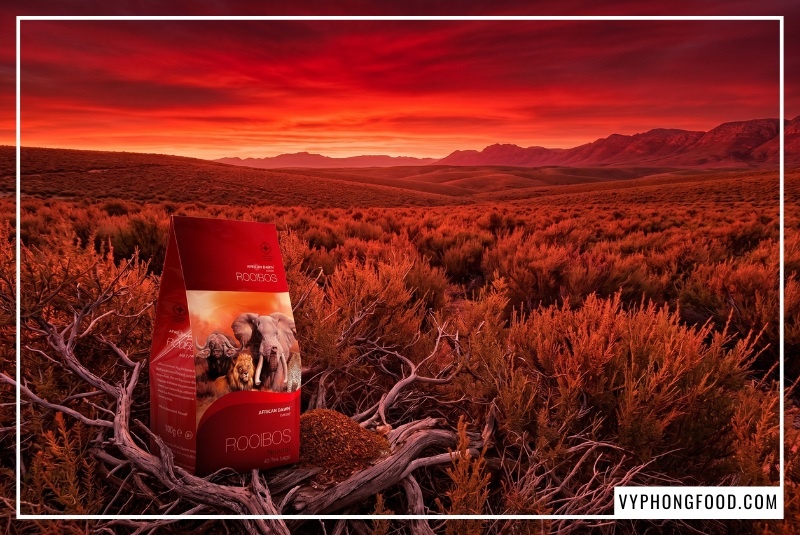 Tách trà rooibos Nam Phi African Dawn nguyên chất giúp giải phóng hoạt chất Aspalathin độc quyền, hỗ trợ kiểm soát đường huyết tự nhiên sau ăn và giảm viêm tế bào cho người bệnh tiểu đường tuýp 2, nhập khẩu chính ngạch tại VIệt Nam.