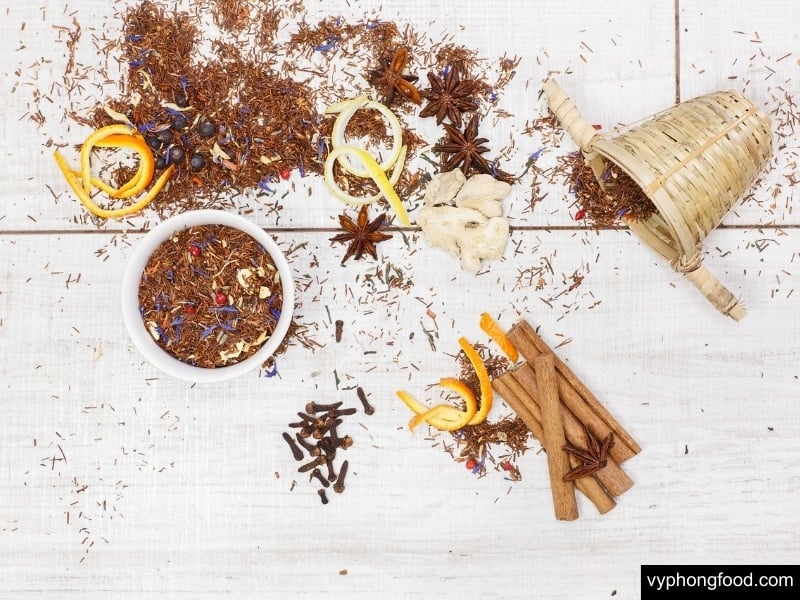 Rooibos beauty hacks for winter-ready skin, natural herbal tea solution for hydration, acne, eczema, anti-ageing, and shiny healthy hair.