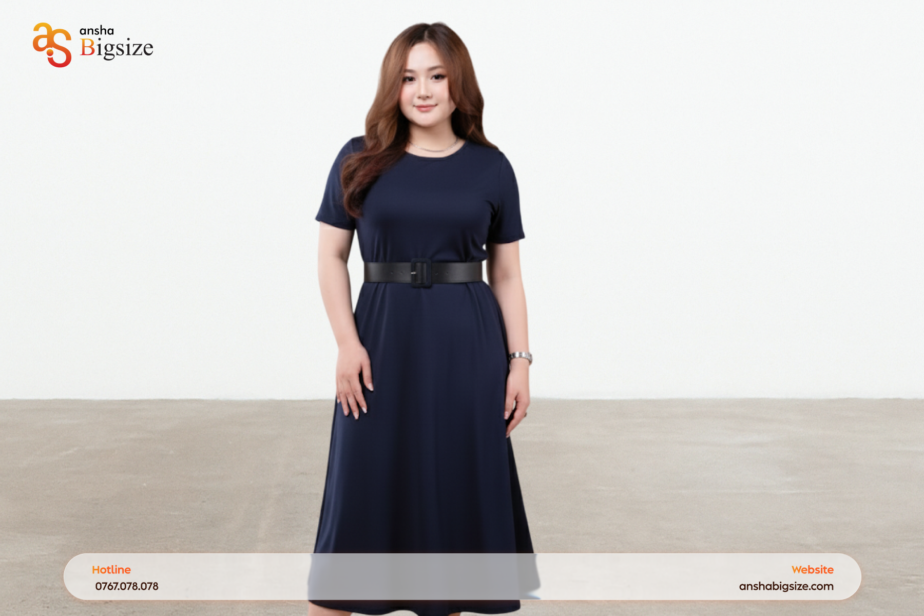 váy xòe có điểm nhấn ở eo