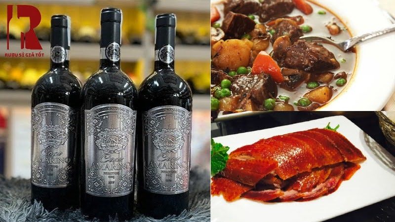 Capo Amarino Primitivo để nấu ăn