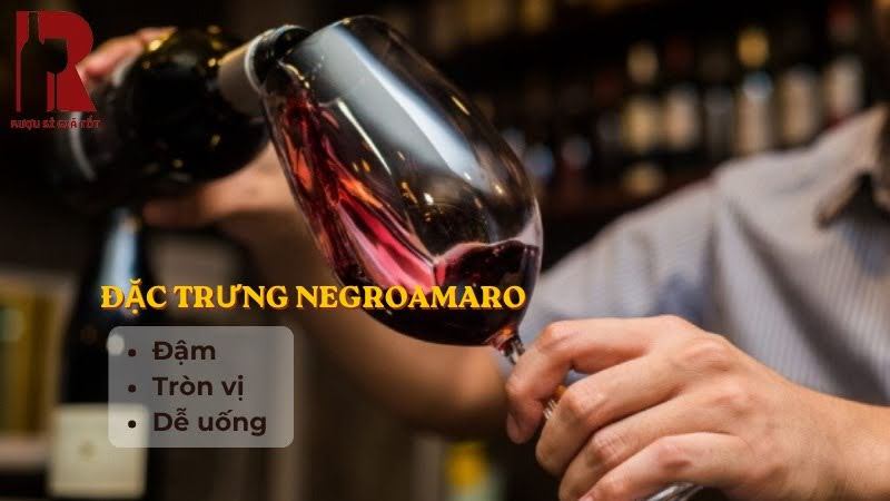 Đặc trưng của rượu Negroamaro