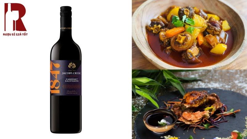 Jacob’s Creek 1847 Cabernet Sauvignon để nấu ăn