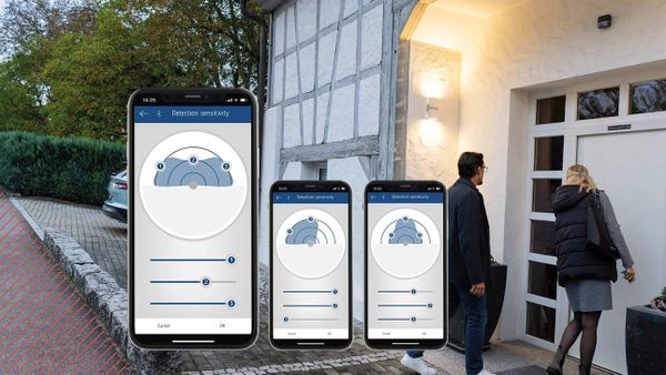 Khám phá dòng cảm biến chuyển động ngoài trời TECTA D với 3 phiên bản D180,