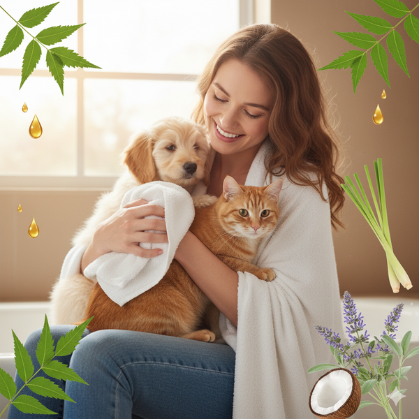 Khám Phá Sức Mạnh Thảo Dược & Tinh Dầu Tự Nhiên: Giải Pháp An Toàn Trị Bọ Chét Chó Mèo