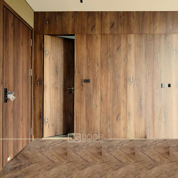 Cửa gỗ công nghiệp phủ Laminate