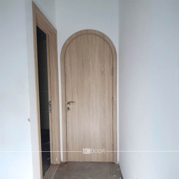 Mẫu cửa vòm gỗ