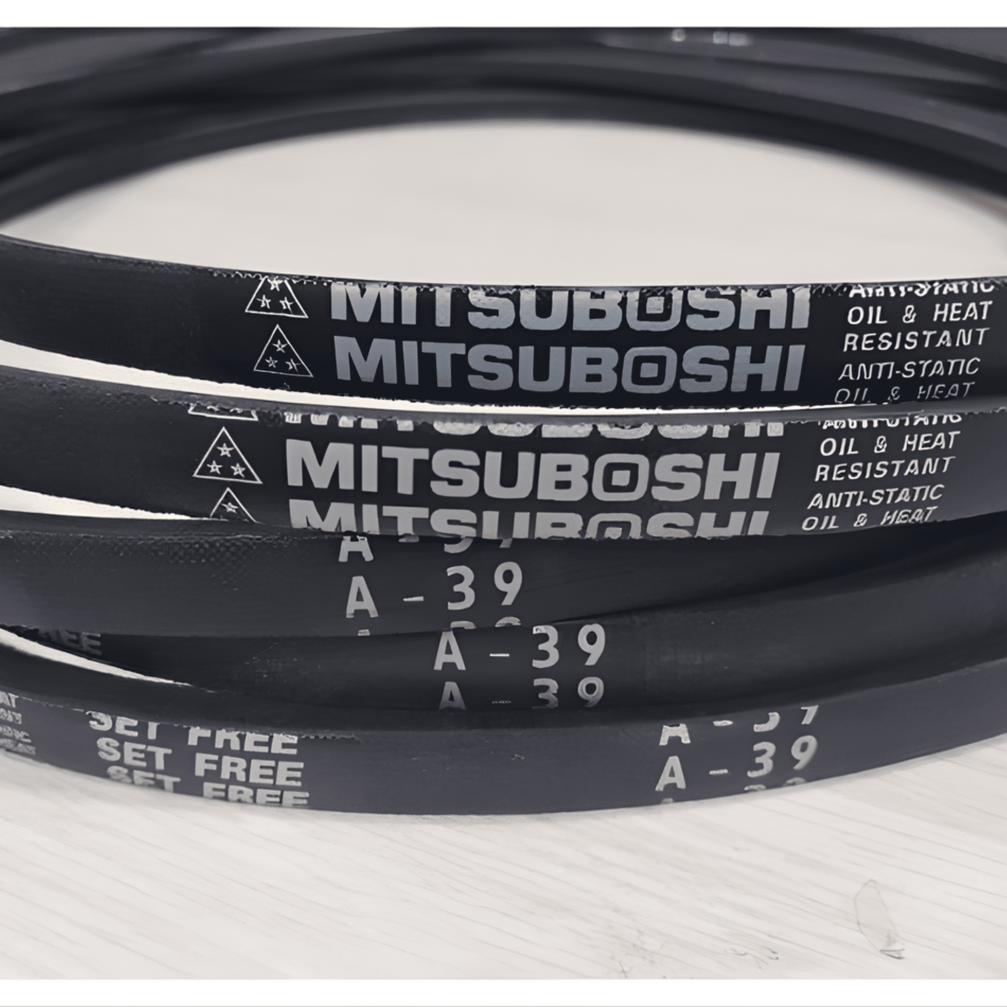 Trong thực tế, nhiều dòng dây curoa thang (V-Belt) như bản A, B, C, D, E hoặc các dòng phổ thông vẫn sử dụng đơn vị inch để thể hiện chiều dài.