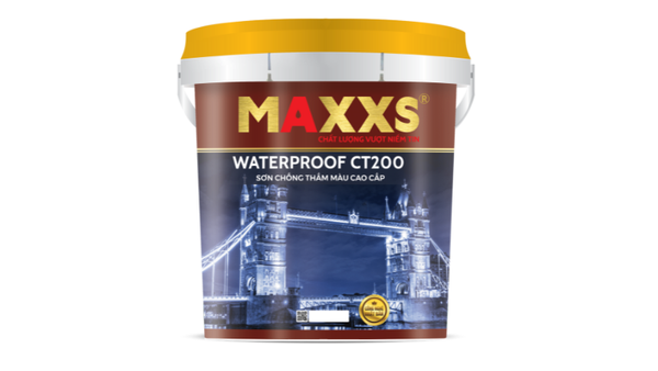 Sơn Chống Thấm Màu Cao Cấp – Maxxs Waterproof CT200