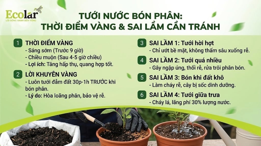 Thời Điểm Vàng & Những Sai Lầm 'Chết Cây' Cần Tránh