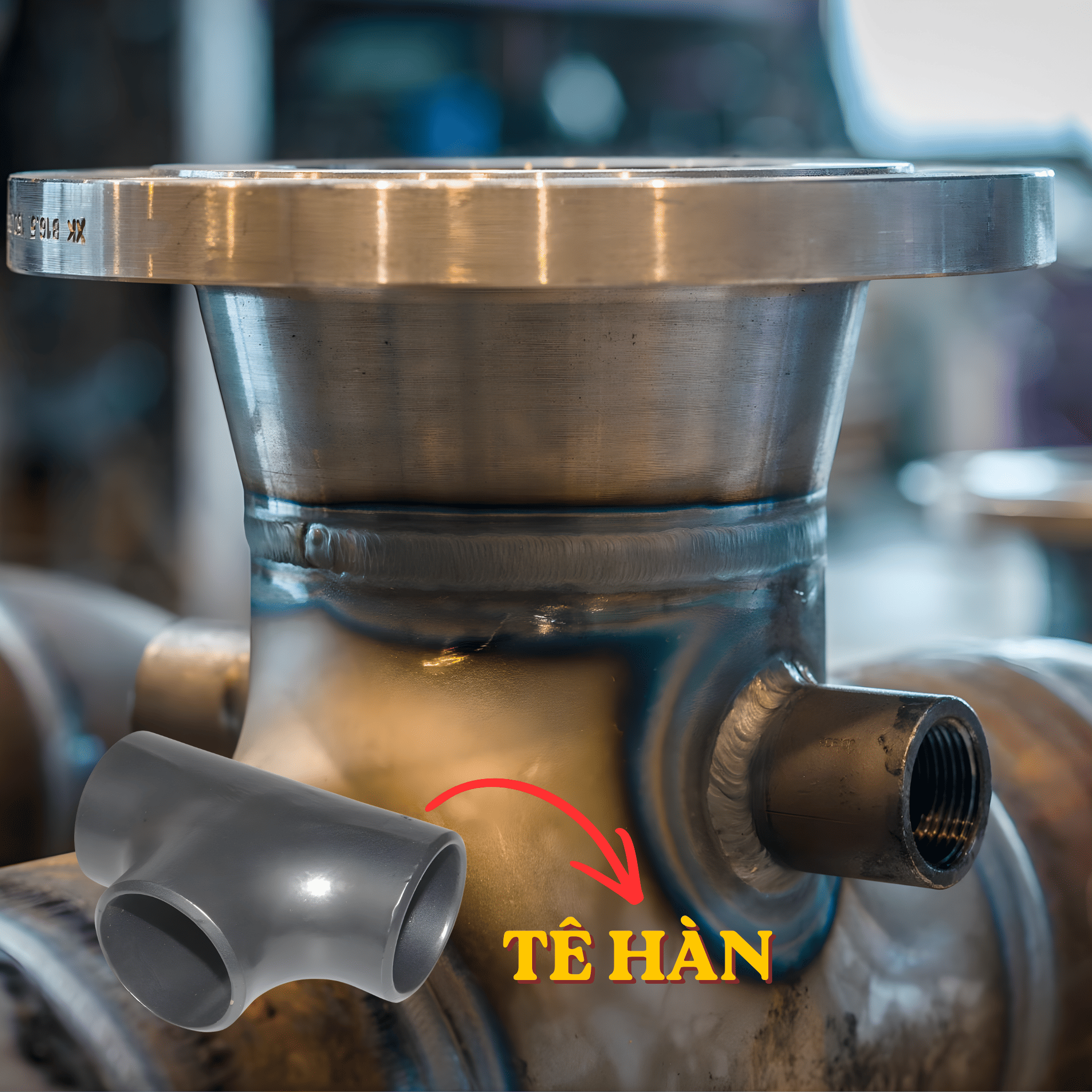 Tê hàn thép là một loại phụ kiện ống được sử dụng trong các hệ thống đường ống để kết nối ba đoạn ống với nhau, tạo thành hình dạng chữ “T”