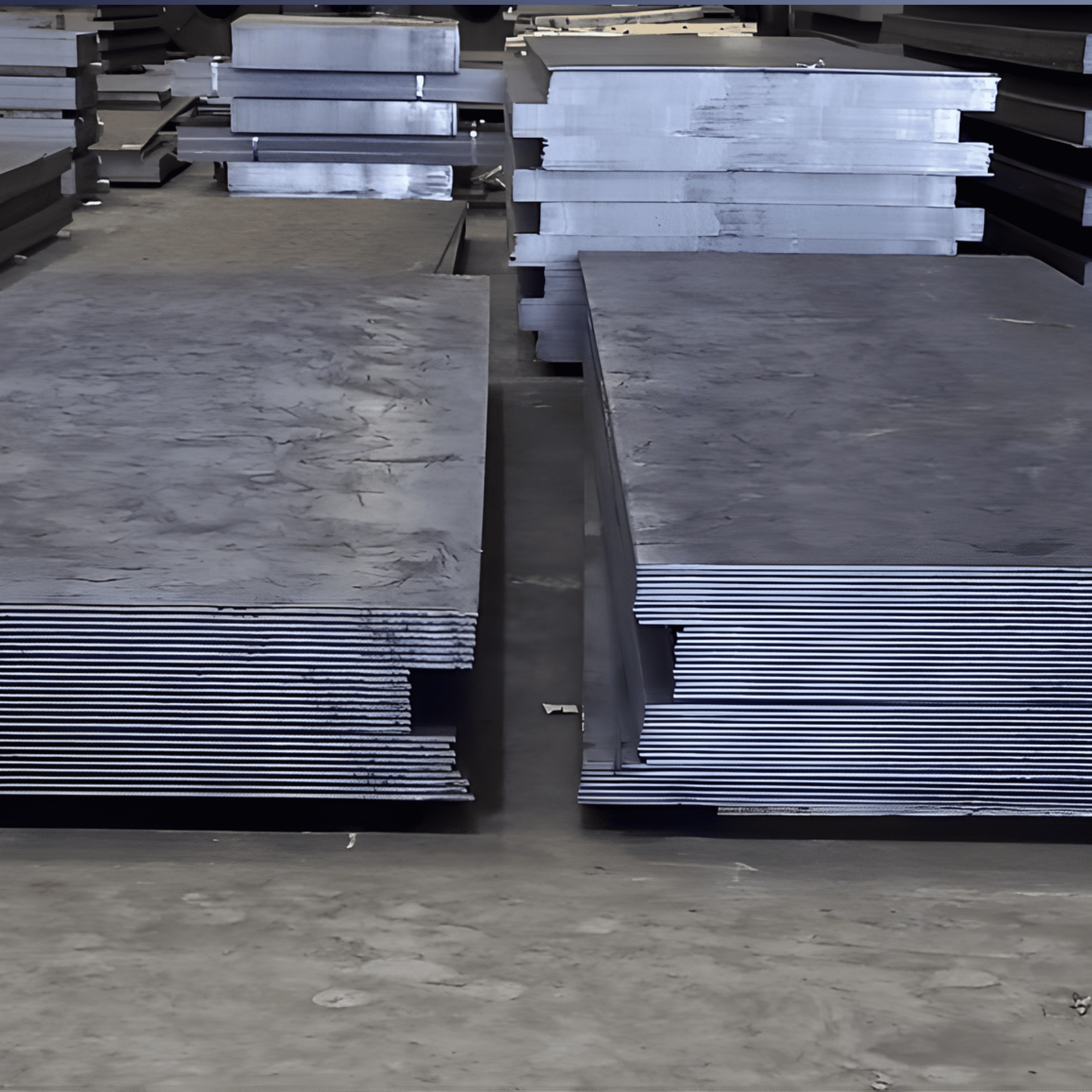 Đây là dạng thép phổ biến nhất, thường được sử dụng trong kết cấu xây dựng, gia công cơ khí và chế tạo máy.