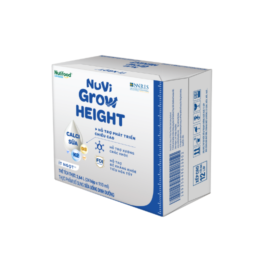 Sữa bột Nuvi Grow Height