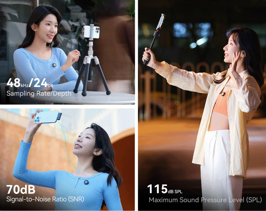 Micro Thu Âm Hollyland Lark M2