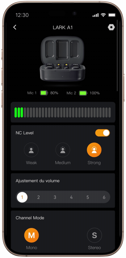 Micro Thu Âm Hollyland Lark A1