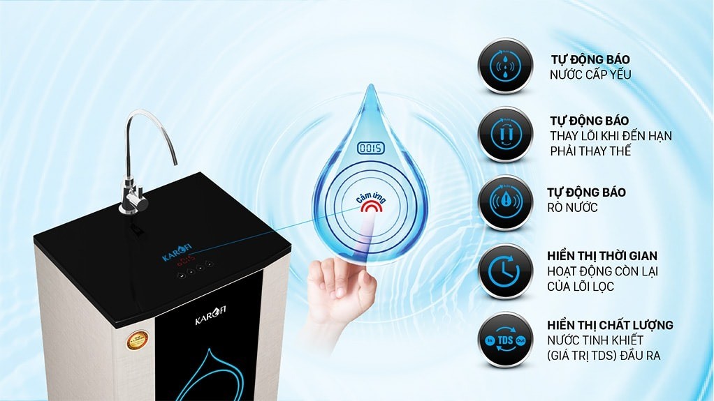 Máy lọc nước Karofi K9IQ-2 Plus được nhiều khách hàng yêu thích