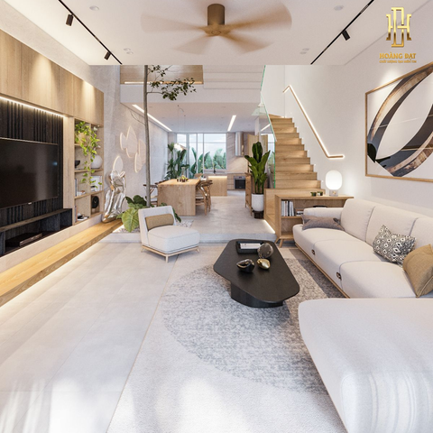 Thiết kế nội thất nhà phố