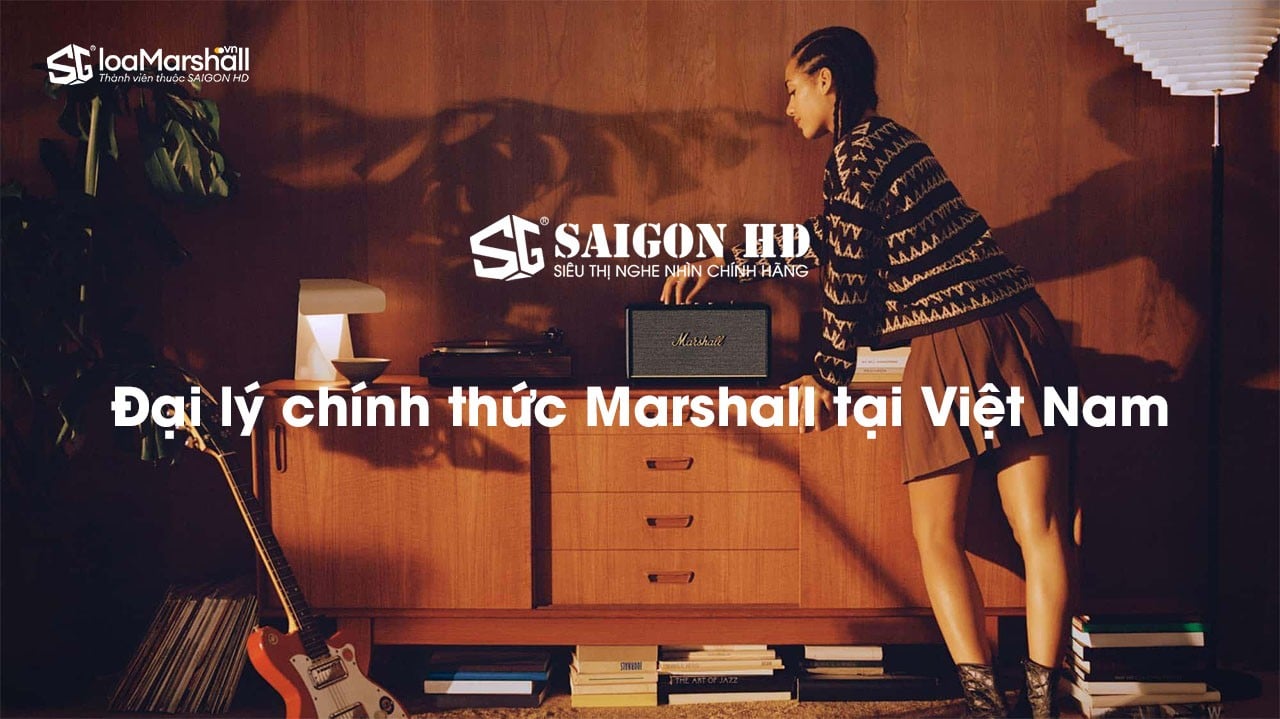 Mua loa Marshall, tai nghe Marshall, loa SoundBar Marshall chính hãng ở đâu? SAIGON HD là đại lý chính thức của Marshall tại Việt Nam
