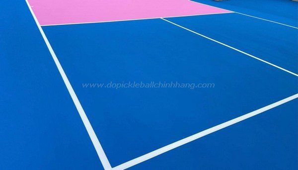 kích thước sân pickleball trong nhà