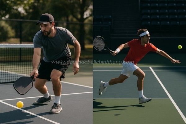 Pickleball và tennis khác nhau như thế nào?