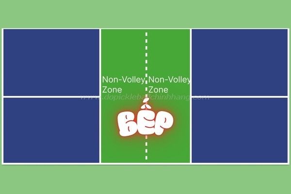 luật bếp trong pickleball
