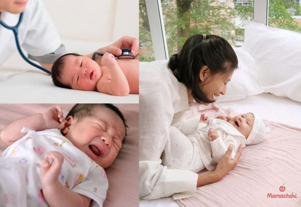 Bé hay vặn mình đỏ mặt và ọc sữa có nên đưa đến bác sĩ?