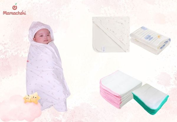 Phân biệt khăn sữa và khăn xô