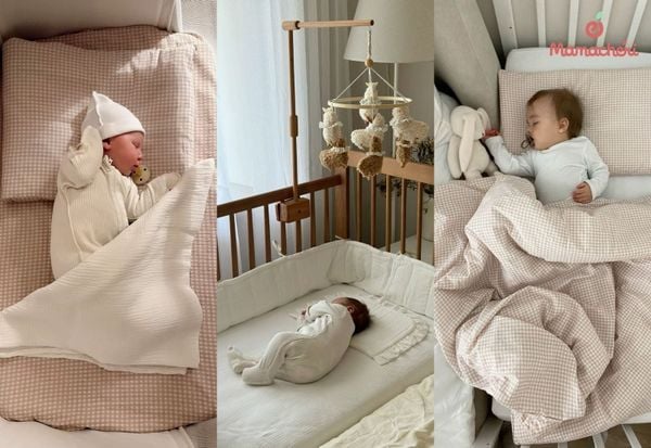 Quan sát các mốc phát triển của con giúp mẹ lựa chọn thời điểm dùng gối phù hợp.