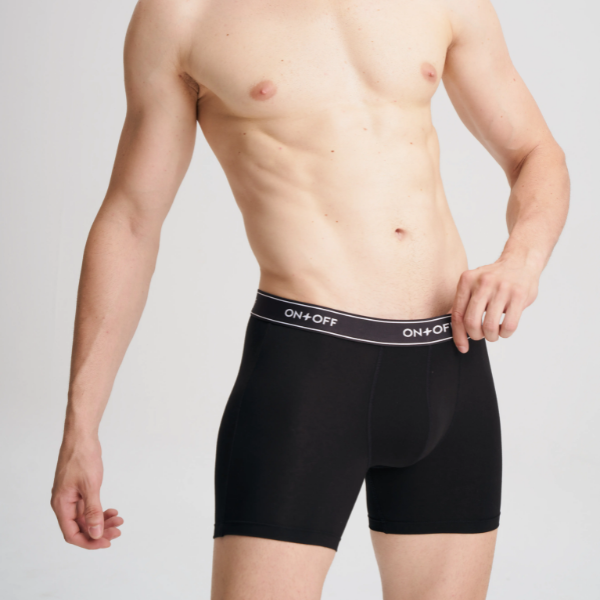 model mặc quần boxer briefs Onoff