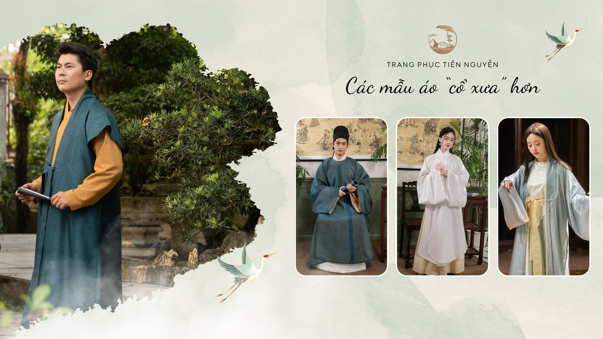 Giao lĩnh, Viên lĩnh, Đối khâm, Tứ điên, Áo yếm cho ngày Tết Việt Nam