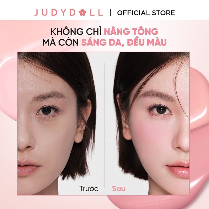 Má Hồng Kem Judydoll Soft And Smooth Blush Lotion 5g