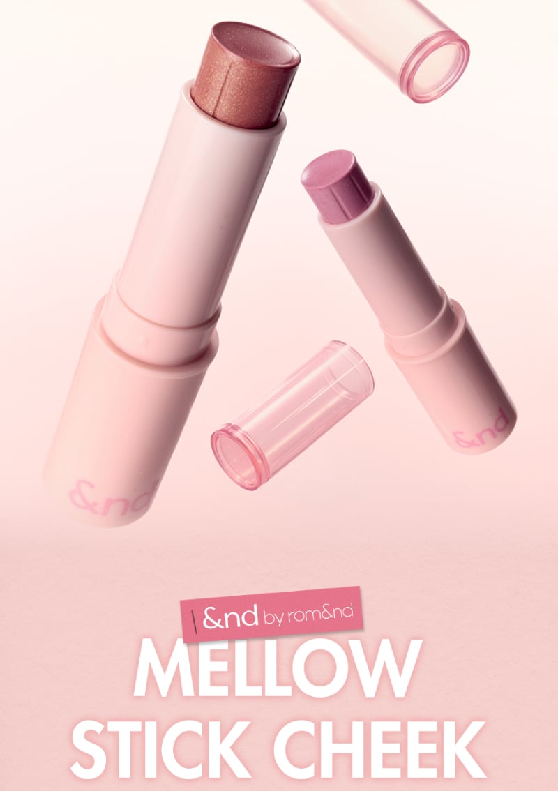 Má Hồng Kem Dạng Thỏi And By Romand Mellow Stick Cheek 3.4g