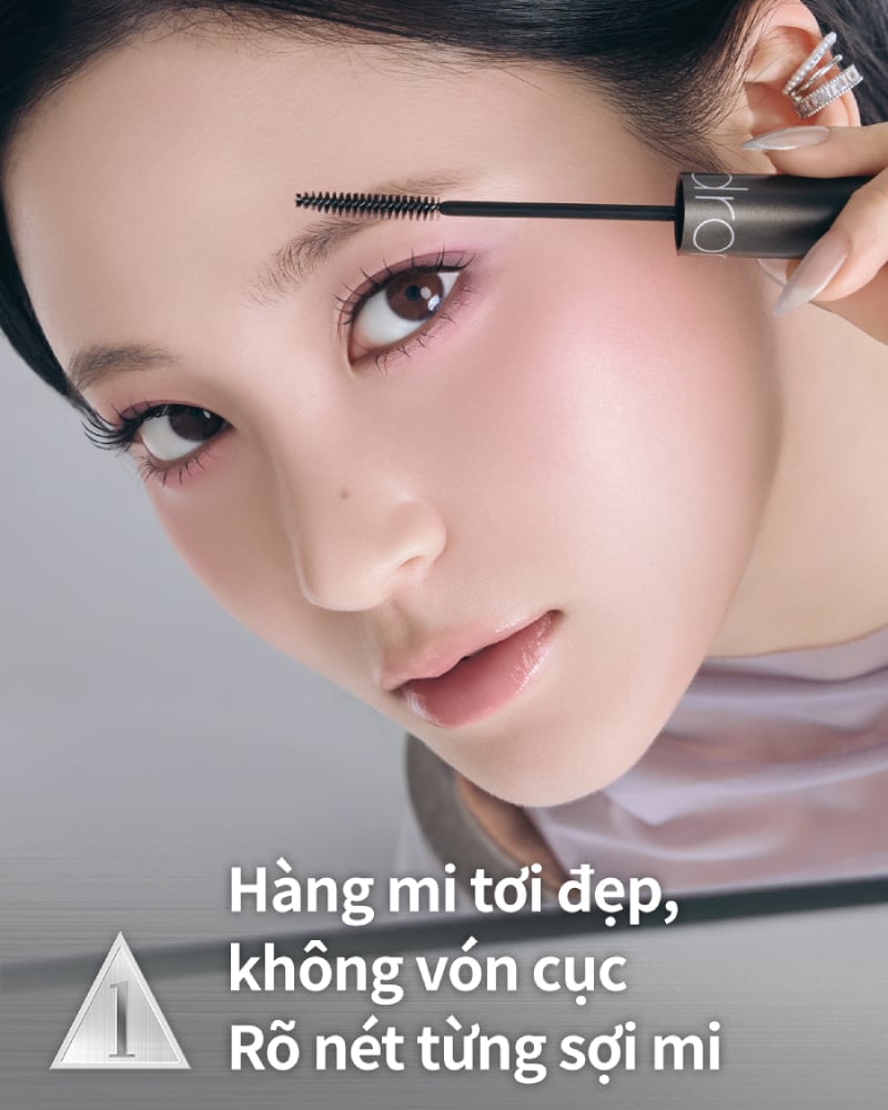 Mascara Chuốt Mi Làm Cong, Dài & Tơi Mi Romand Faux Lash Mascara 7g