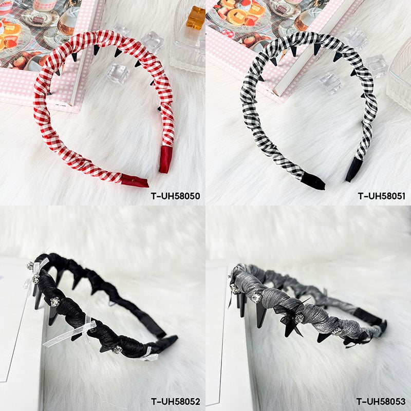 thegioiskinfood.com - Băng Đô Thời Trang Nữ TOOLA Có Răng Chống Trơn Trượt, Bờm Cài Tóc Phong Cách Hàn Quốc