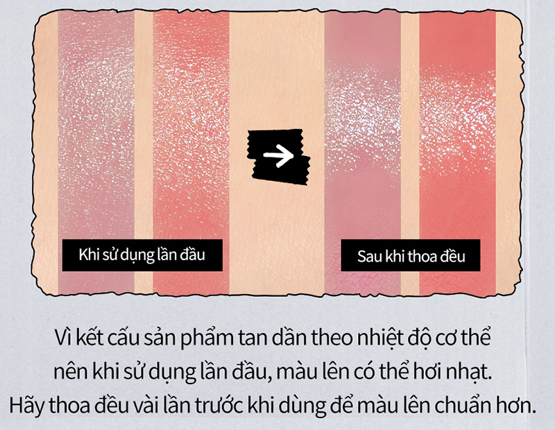 thegioiskinfood.com - Son Dưỡng Có Màu Romand X ZO&FRIENDS Glasting Melting Balm 3g