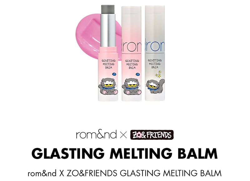 thegioiskinfood.com - Son Dưỡng Có Màu Romand X ZO&FRIENDS Glasting Melting Balm 3g