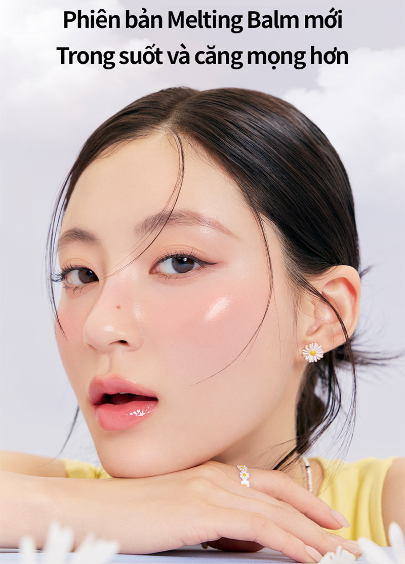 thegioiskinfood.com - Son Dưỡng Có Màu Romand X ZO&FRIENDS Glasting Melting Balm 3g