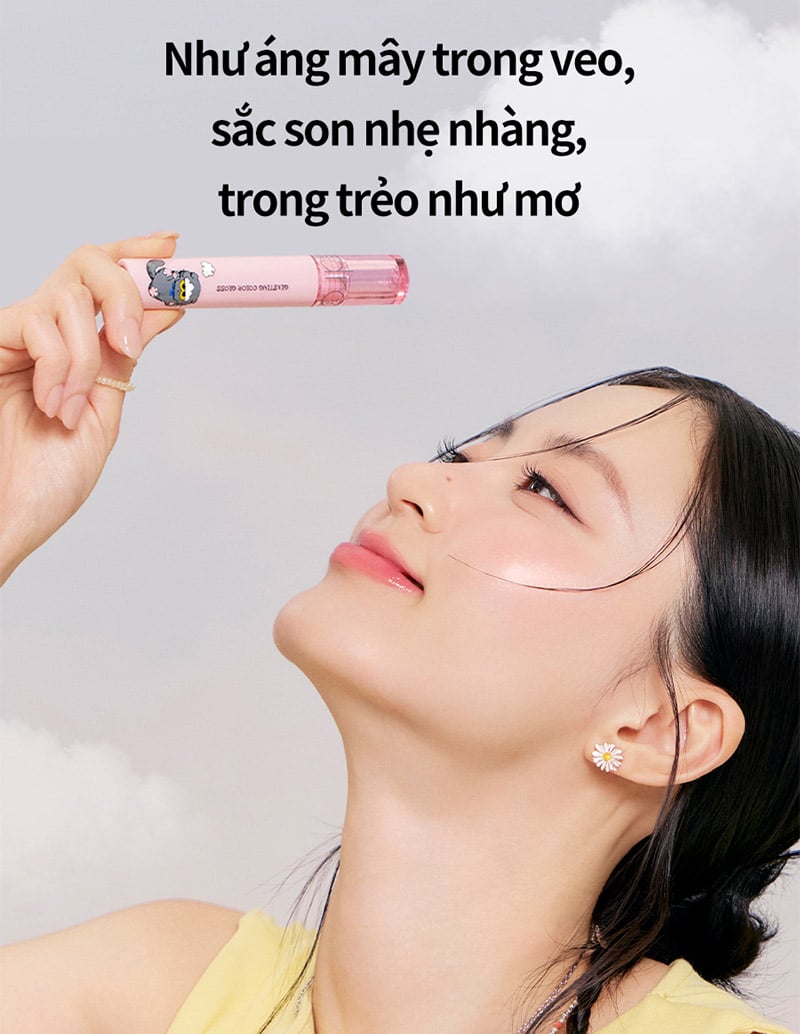 thegioiskinfood.com - Son Bóng Cho Môi Căng Mọng Romand X ZO&FRIENDS Glasting Color Gloss 4g