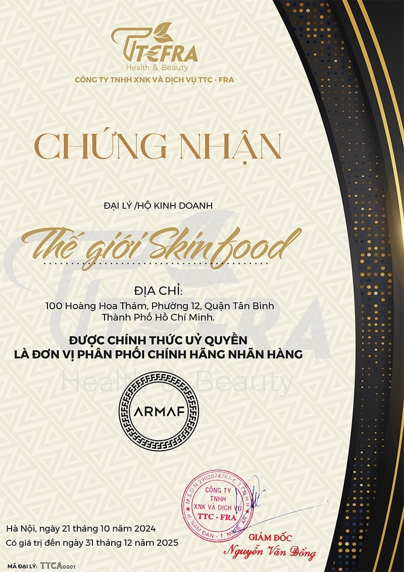 thegioiskinfood.com - đại lý phân phối chính thức thương hiệu Armaf tại Việt Nam