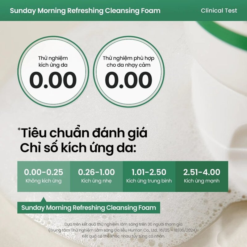 Sữa Rửa Mặt Dịu Nhẹ Axis-Y Sunday Morning Refreshing Cleansing Foam 120ml