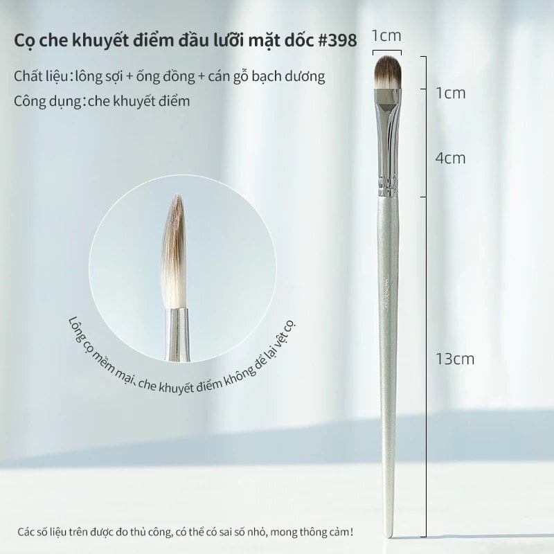Cọ Che Khuyết Điểm Guoxiaoniu Rose Gold #398 Concealer Brush