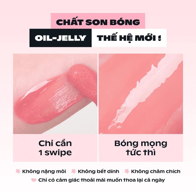 Son Bóng Dưỡng Môi SUGARPLUM Delish Lip Oil 3.4g