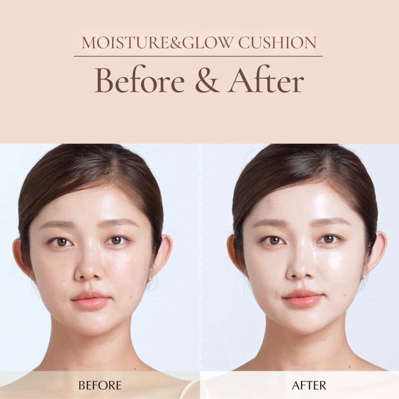 Phấn Nước Cấp Ẩm Căng Bóng Da Luvum Moisture Glow Cushion SPF50+ PA+++ 15g
