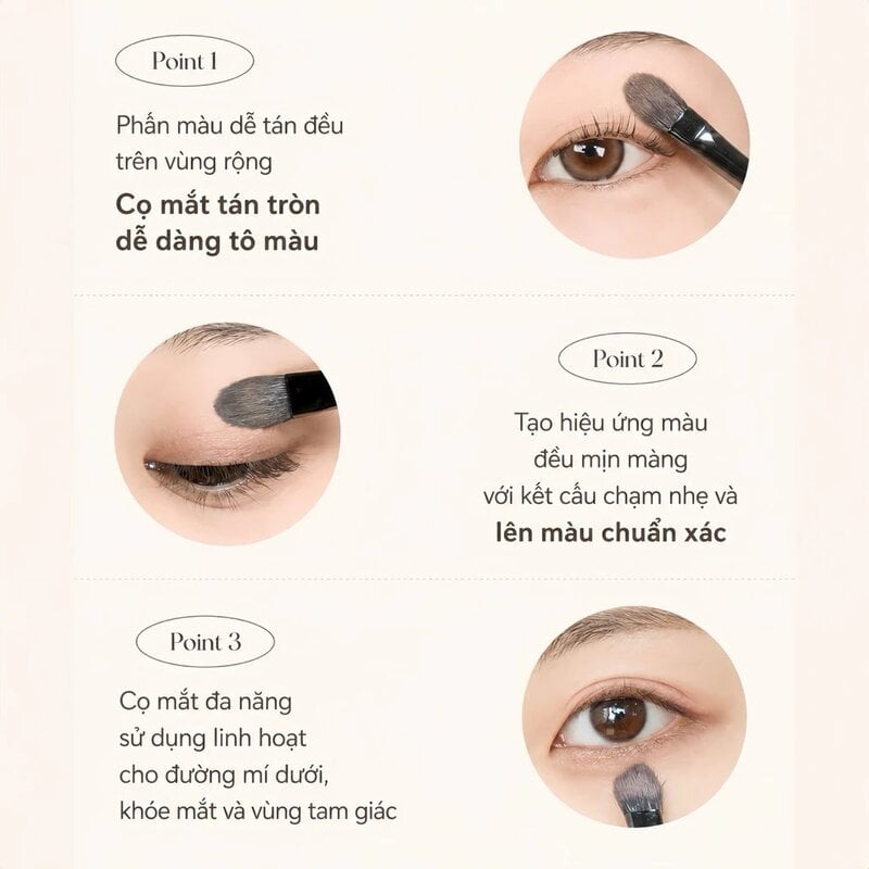 Cọ Phấn Mắt Piccasso #207A Eyeshadow Brush