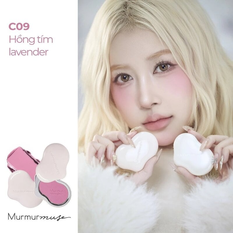 Phấn Má Hồng Đám Mây Mịn Lì Murmurmuse Light Powder Cream Blush 5g