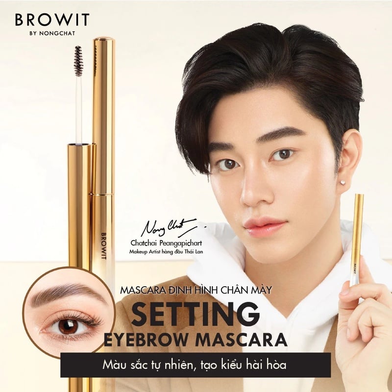 thegioiskinfood.com - Mascara Định Hình Chân Mày Browit Setting Eyebrow Mascara 2g