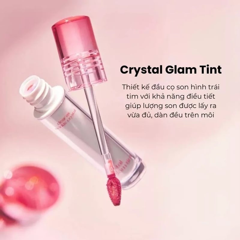 Son Tint Bóng Clio Crystal Glam Tint 3.4g
