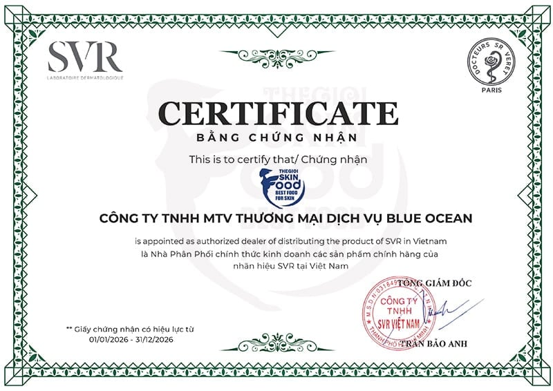 Thế Giới Skinfood - Đại lý phân phối chính hãng các sản phẩm SVR tại Việt Nam