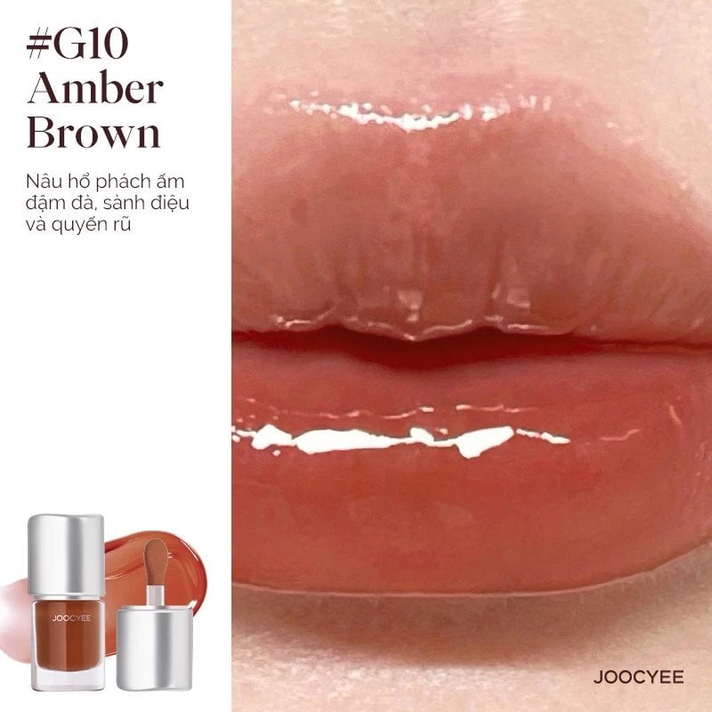 Son Bóng Căng Mọng Dưỡng Môi Joocyee Luminous Lip Gloss 4.5g