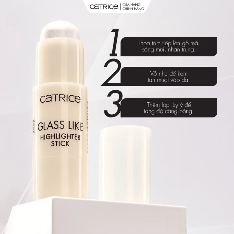 thegioiskinfood.com - Nhũ Bắt Sáng Dạng Thỏi Catrice Glass Like Highlighter Stick 5.3g